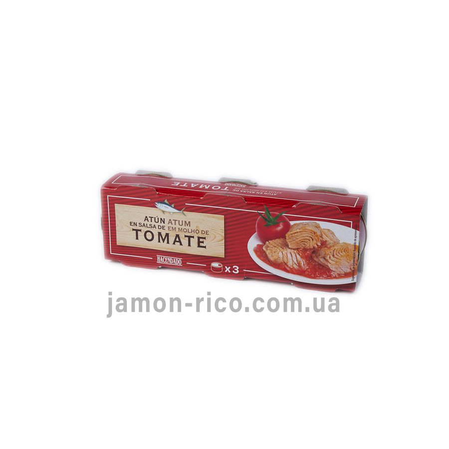 Тунець в томаті 3 х 80 г 10707 фото